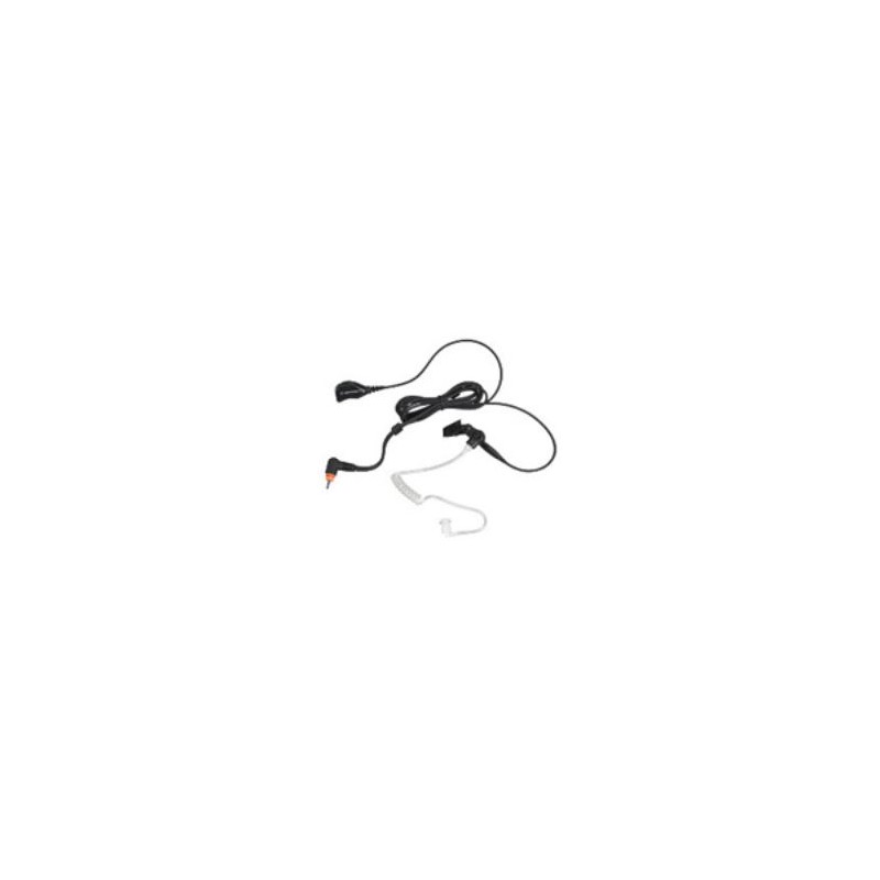 PMLN7157A Auricular de 2 Fios da Motorola com Tubo Acústico Transparente (Preto)