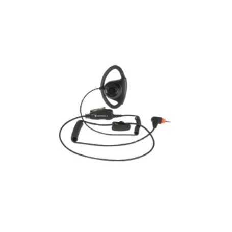 PMLN7159A Motorola Adjustable D-Style Earpiece with Inline Mic/PTT