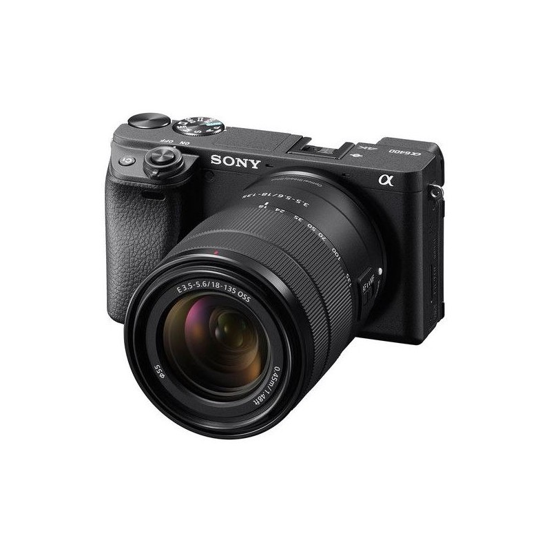 Sony Alpha a6400 zoom kit with 18-135mm (SKU ILCE6400AMB.CEC)