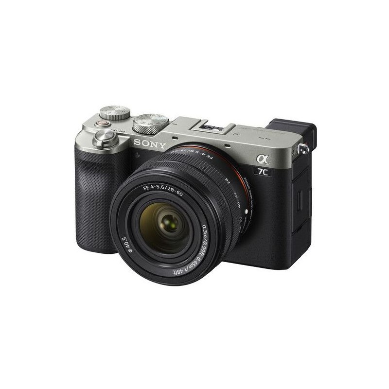 Sony Alpha a7C with FE 28-60mm f/4-6.3 (Silver) (SKU ILCE7CLS.CEC)