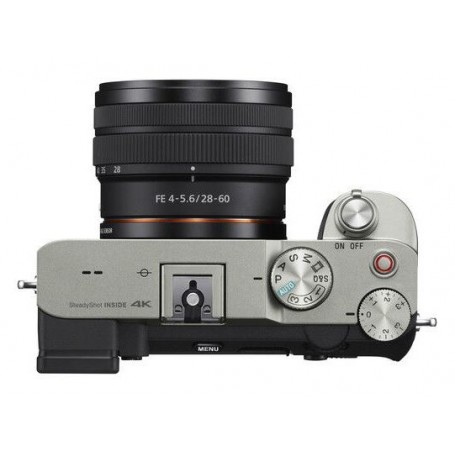 सोनी अल्फा a7C विथ FE 28-60mm f/4-6.3 (सिल्वर) (SKU ILCE7CLS.CEC)