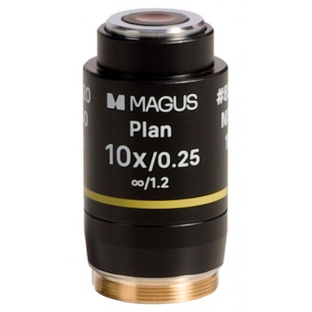 मैगस 10PL60V प्लान 10х/0.25 ∞/1.2 H60mm ऑब्जेक्टिव (85120)