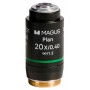 Magus 20PL60V Plan 20х/0.40 ∞/1.2 H60mm Objectief (85121)