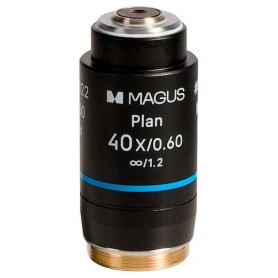 עדשה אובייקטיבית Magus 40PL60V Plan 40х/0.60 ∞/1.2 H60mm (85122)