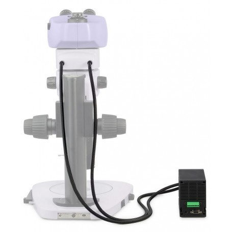 ไฟส่องสว่าง Episcopic LED Magus CEI A18 พร้อมแหล่งจ่ายไฟและอุปกรณ์เสริมเลนส์วัตถุ (85127)