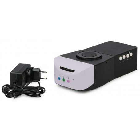 Magus Epi-FL04M LED epi-fluorescencinis priedas, fluorescenciniai filtrų kubeliai B/G/UV (85153)