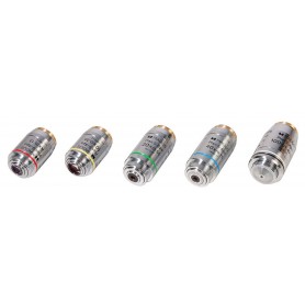 Magus FL S-APO60 PlanF S-Apo 4х/10х/20х/40х/100х 오일 ∞/0.17 H60mm 대물렌즈 세트 (85154)