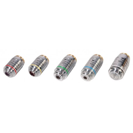 Magus FL S-APO60 PlanF S-Apo 4х/10х/20х/40х/100х oil ∞/0.17 H60mm Objective Set (85154)