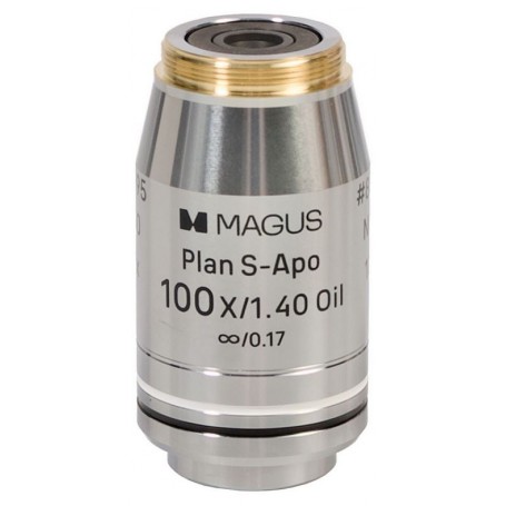 Bộ vật kính Magus FL S-APO60 PlanF S-Apo 4х/10х/20х/40х/100х oil ∞/0.17 H60mm (85154)