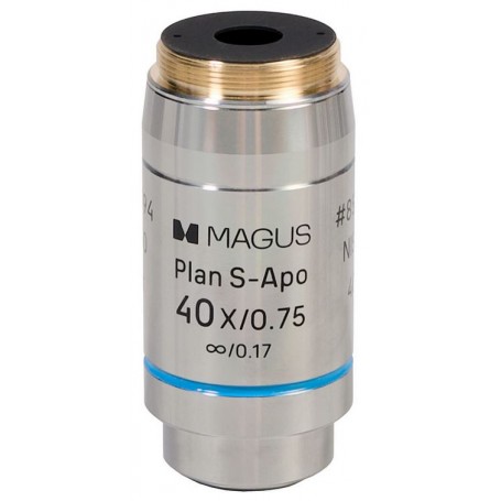 Bộ vật kính Magus FL S-APO60 PlanF S-Apo 4х/10х/20х/40х/100х oil ∞/0.17 H60mm (85154)