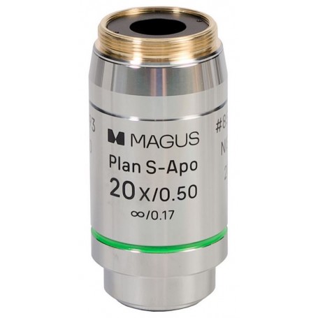 Bộ vật kính Magus FL S-APO60 PlanF S-Apo 4х/10х/20х/40х/100х oil ∞/0.17 H60mm (85154)