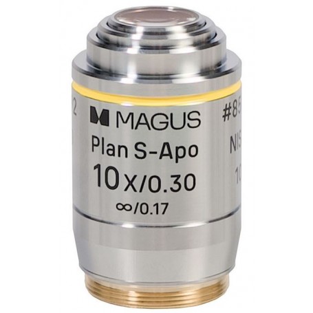Bộ vật kính Magus FL S-APO60 PlanF S-Apo 4х/10х/20х/40х/100х oil ∞/0.17 H60mm (85154)