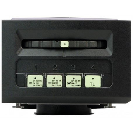 Magus Epi-FL04 LED Epi-Fluorescence Attachment, fluorescence filter cubes FITC/TRITC/DAPI (85156)