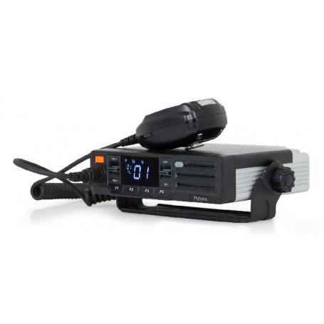 Hytera MD615 Hoog Vermogen UHF - Commerciële digitale mobilofoon, LED-display