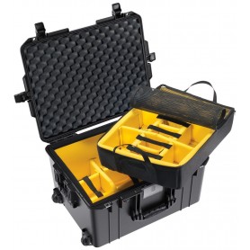 Peli 1607 Air fekete tok (elválasztókkal) (016070-0042-110E)