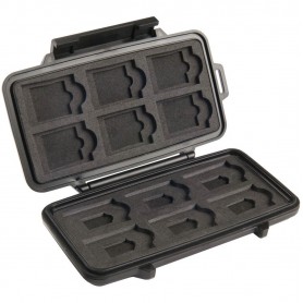 Peli 0910 Kotak Pelindung hitam (untuk kartu sd) (0910-015-110E)