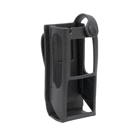 PMLN8299A Motorola Ledertasche mit 3-Zoll-Schwenkgürtelclip