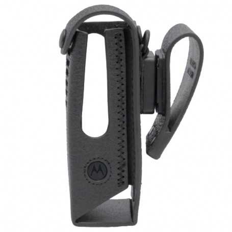 Carcasă din piele Motorola PMLN8302A cu buclă de curea rotativă de 3 inci
