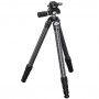 Leofoto SA-324C kolfiberstativ + MH-40S kulled (79407)