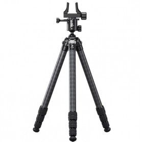 Trépied en carbone Leofoto SA-324C + rotule MK-40 + pince pour arme GS-3 (79423)