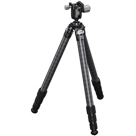חצובת פחמן Leofoto SA-324C עם מתקן לרובה MG-40 (79411)