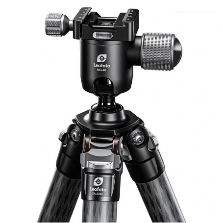 Τρίποδο Leofoto SA-324C Carbon με βάση για τουφέκι MG-40 (79411)
