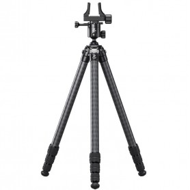 Leofoto SA-324CL карбонов статив + MK-40 сферична глава + GS-3 стяга за пушка (79424)