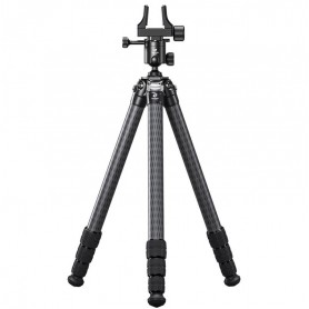 Leofoto SA-364C kolfiberstativ + MK-40 kulled + GS-3 gevärsklämma (79425)