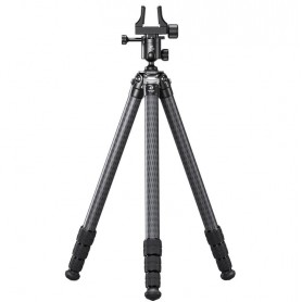Leofoto SA-364CL Tripod Karbon + Kepala Bola MK-40 + Penjepit Senapan GS-3 (79426)