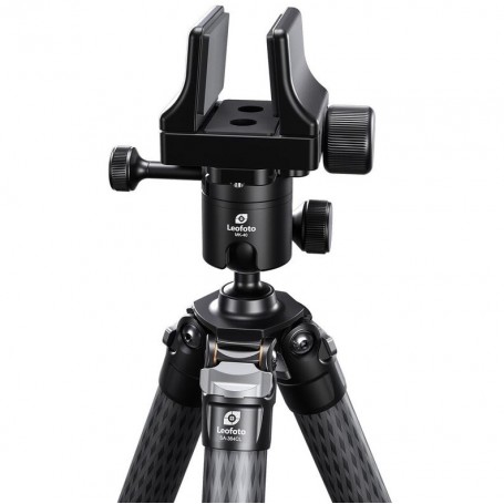 Leofoto SA-364CL Carbon Statief + Balhoofd MK-40 + Wapenklem GS-3 (79426)