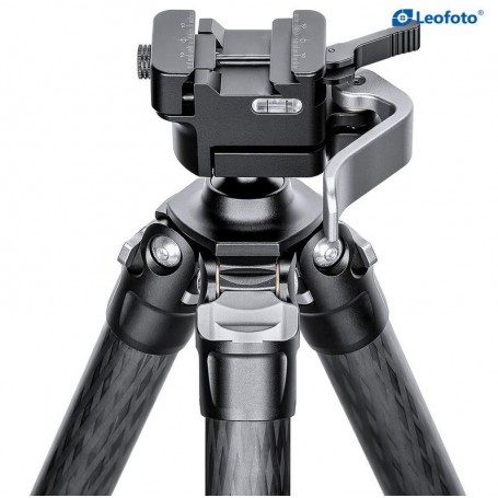 Tripé de carbono Leofoto SA-404C e suporte para rifle MA-30L (79472)