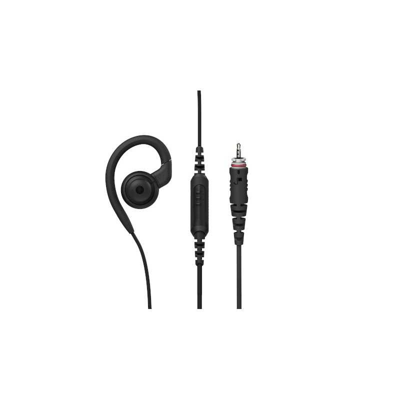 אוזנייה עם לחצן PTT מוטורולה CLPe קצר דגם PMLN8125A