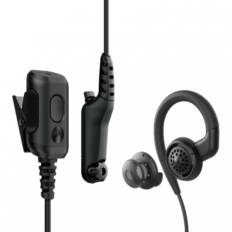 Motorola PMLN8295A 2-проводная поворотная гарнитура с громким звуком и наушником