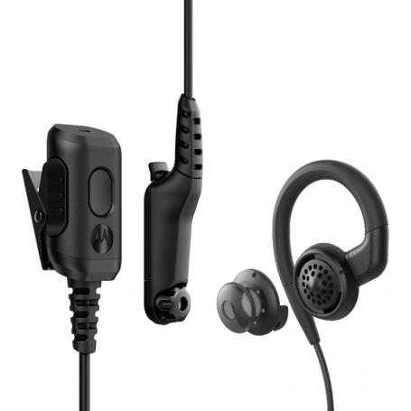 PMLN8295A Motorola 2-Wire Putar Earpiece Audio Keras dengan Eartip