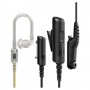 Motorola PMLN8343A ชุดหูฟังสอดแนม 3 สาย IMPRES พร้อมท่อเสียงโปร่งแสง