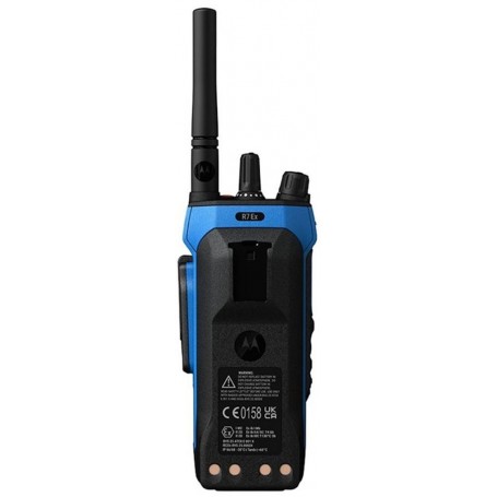 Motorola mototrbo r7ex atex iic uhf1 400-470 MHz Clavier complet wifi/bt/gnss pza502heex (MDH57QCN9RA3AN)