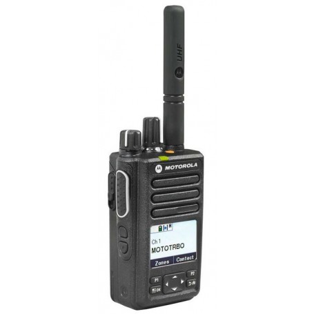 Motorola dp3661e vhf 136-174MHz 5W lkp Digitális Rádió gnss bt wifi prer302fe (MDH69JDQ9RA1AN)