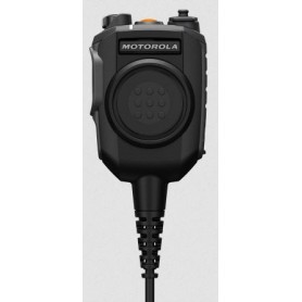 Motorola audio lisävaruste - kauko-ohjattava kaiutinmikrofoni, ns750, impres omni PTT:llä, nexus, 3.5mm musta (pitkä johto) (PMM