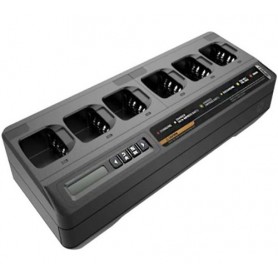 Motorola Cargador de Escritorio Multiunidad IMPRES 2 - 1 Pantalla, Fuente de Alimentación Externa, 100-240 VAC, Versión UK/HK (P