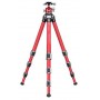 Leofoto Karbon tripod LA-284C+LH-30 Athena Kırmızı (75981)