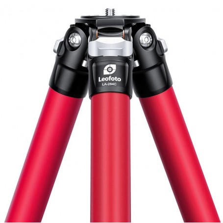 חצובת פחמן Leofoto LA-284C+LH-30 Athena אדום (75981)