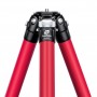 حامل ثلاثي من ألياف الكربون Leofoto LA-324C Athena أحمر + رأس كروي LH-40 (70213)