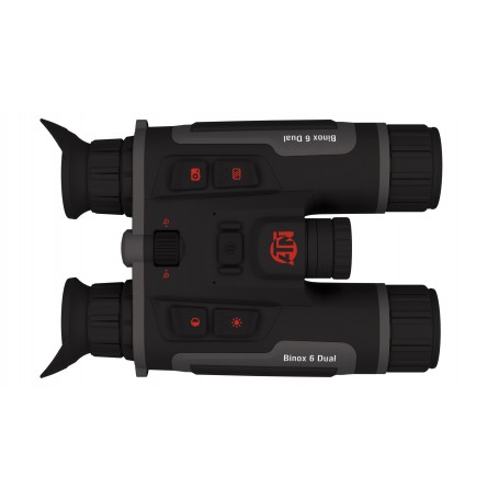 Jumelles d'imagerie thermique ATN Binox-6 4K Ultra HD Dual 6-48 4en1 (MSBNB6225A)