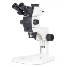 Motic SM7TR-P A1X mikroskop stereoskopowy z zoomem, trino, 8-56X, odległość robocza 90 mm, 7:1, korekcja barwna achromatyczna (8