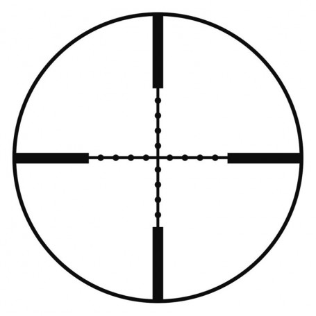Lunette de visée Vixen 4-16x44, SF, Mil Dot, 1" (82616)