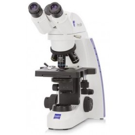 ZEISS mikroskops PrimoStar 3, fiksēts-K., Bi, SF20, 4 poz., ABBE 0.9, 40x-400x (69801, 415501-0001-000)