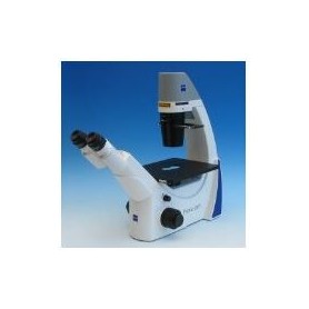 กล้องจุลทรรศน์กลับด้าน ZEISS Primovert bino Ph1, 40x, 100x, Kond 0.3 (61794, 491206-0001-000)