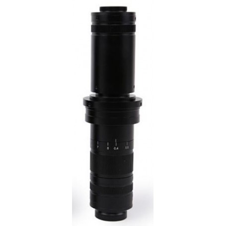 ToupTek Microscope Monocular zoom objective with 1x c-mount adaptors 0.8X-8.0X (87455)