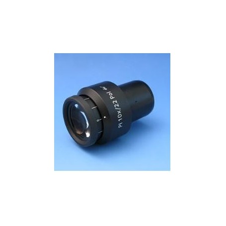 ZEISS 接眼レンズ PL 10x/22 Br. 焦点調整 POL、十字線プレート（78629, 444036-9020-000）
