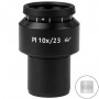 জাইস আইপিস PL 10x/23 Br. ফোকাস, রেটিকল মাইক্রোমিটার (78633, 444036-9070-000)